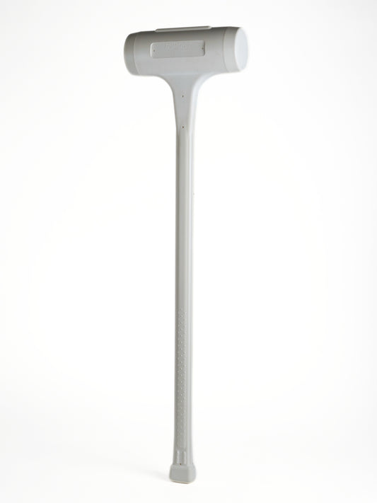 Professional Grade Sledge Hammer for FME Services - White 12lb Polyurethane Dead Blow Hammer