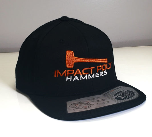 Impact hat snap-back flat visor