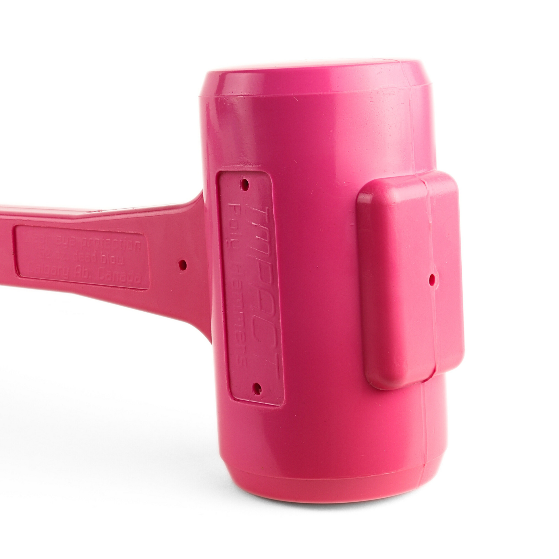 Professional Grade Handheld Hammer - Pink 52oz Polyurethane Dead Blow Hammer