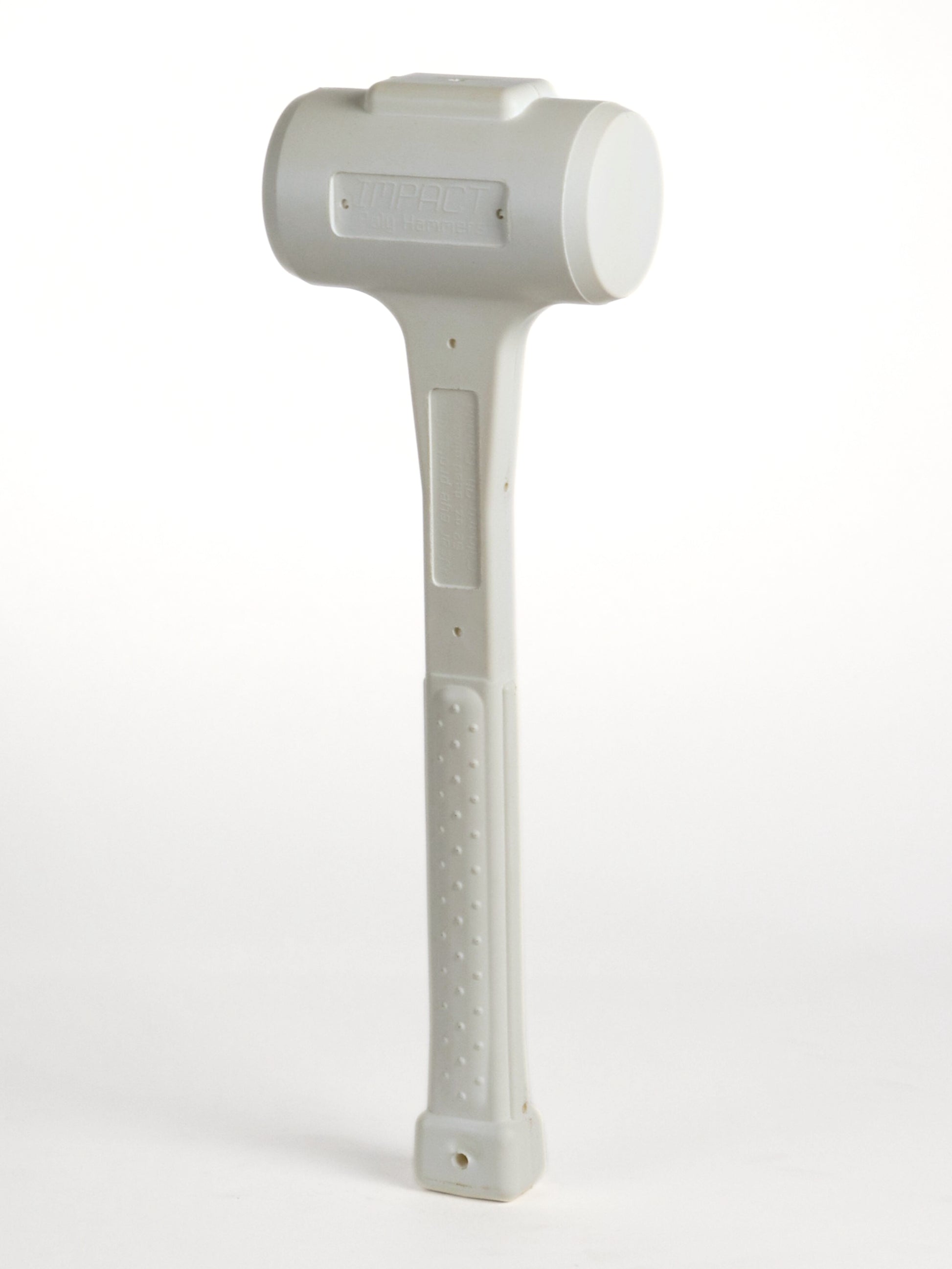 Professional Grade Handheld Hammer for FME Services - White 52oz Polyurethane Dead Blow Hammer