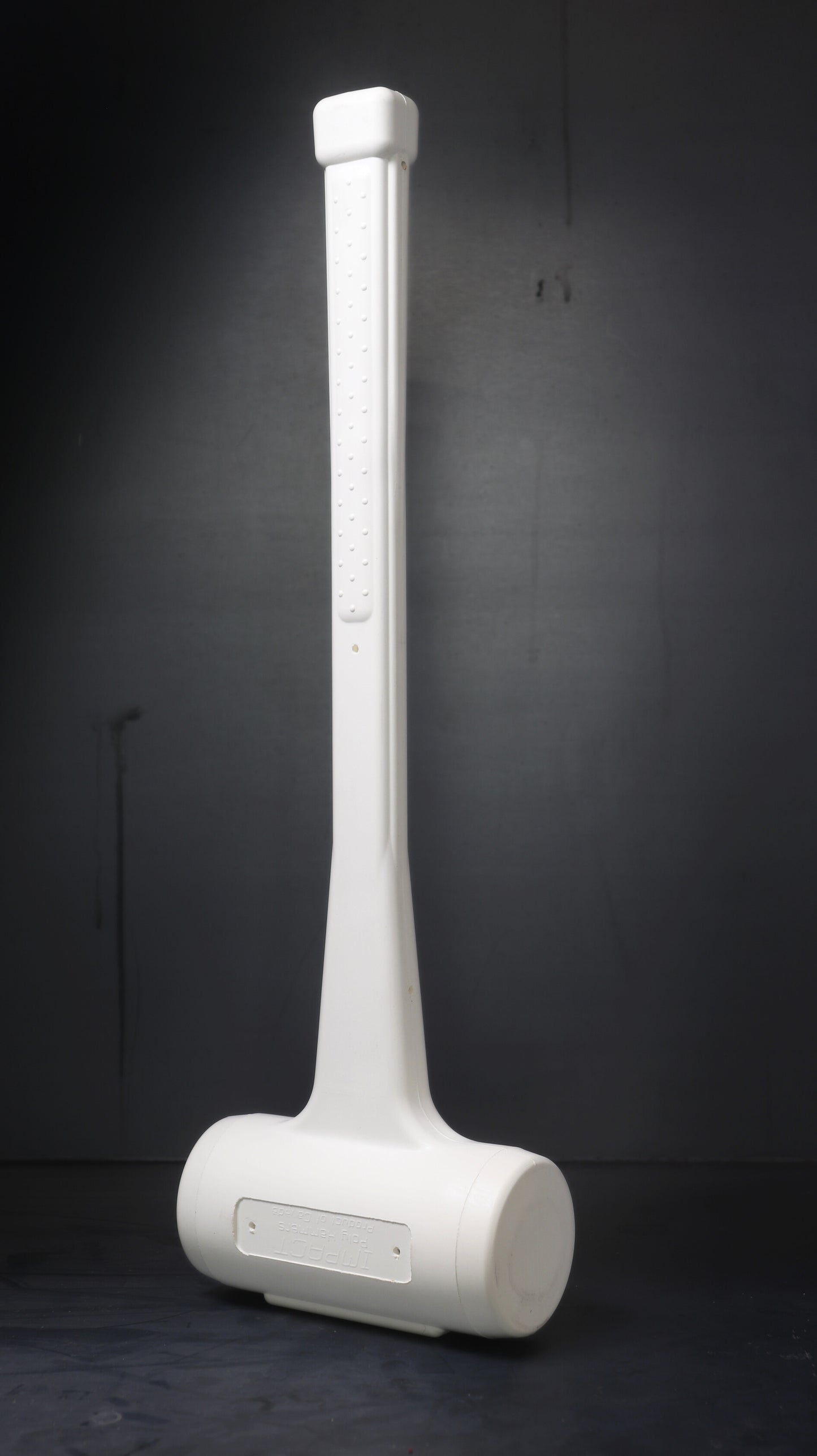 Professional Grade Mini Sledge Hammer for FME Services - White 6lb Polyurethane Dead Blow Hammer