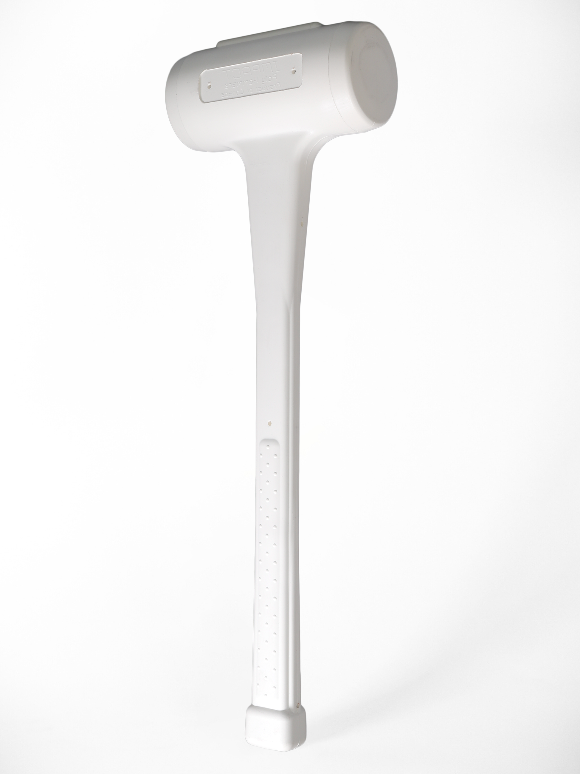 6 LB Professional Grade White Polyurethane Soft Faced Dead Blow Mini Sledge Hammer Image 01