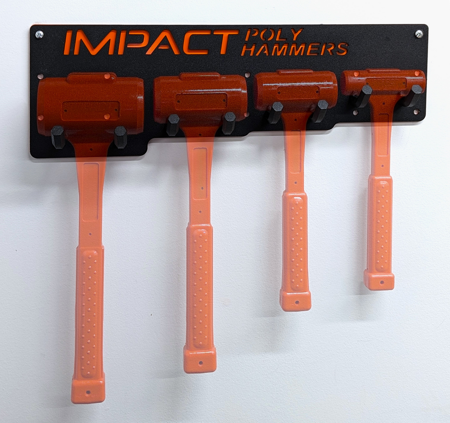 Impact Poly Hammers Handheld Dead Blow Hammer Rack Image 02