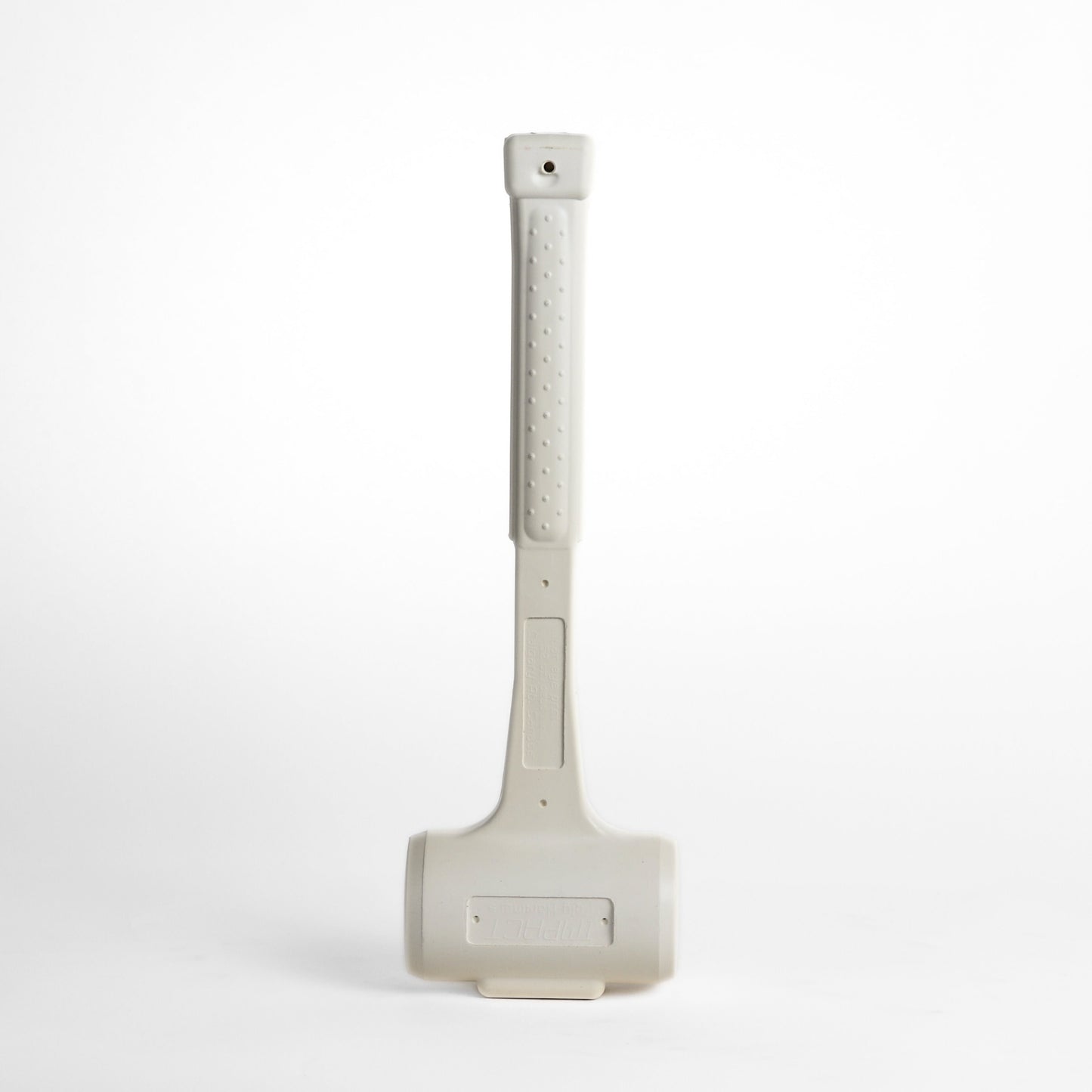 Professional Grade Handheld Hammer for FME Services - White 20oz Polyurethane Dead Blow Hammer
