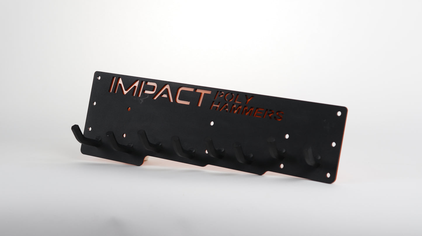 Impact Poly Hammers Handheld Dead Blow Hammer Rack
