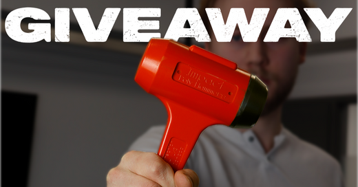 Impact Poly - Dual Faced Dead Blow Hammer Giveaway - Win Our Hammer For Free