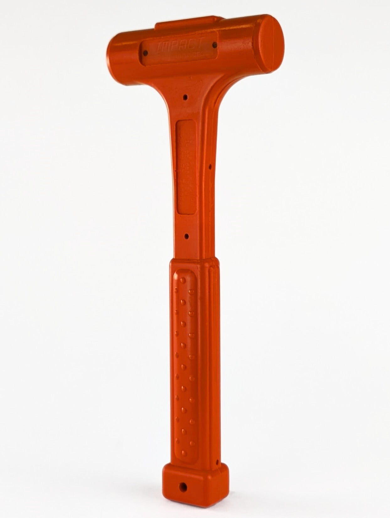 Professional Grade Handheld Hammer - Orange 14oz Polyurethane Dead Blow Hammer