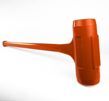 Professional Grade Sledge Hammer - Orange 15lb Polyurethane Dead Blow Hammer