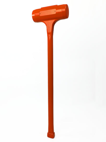 Professional Grade Sledge Hammer - Orange 15lb Polyurethane Dead Blow Hammer