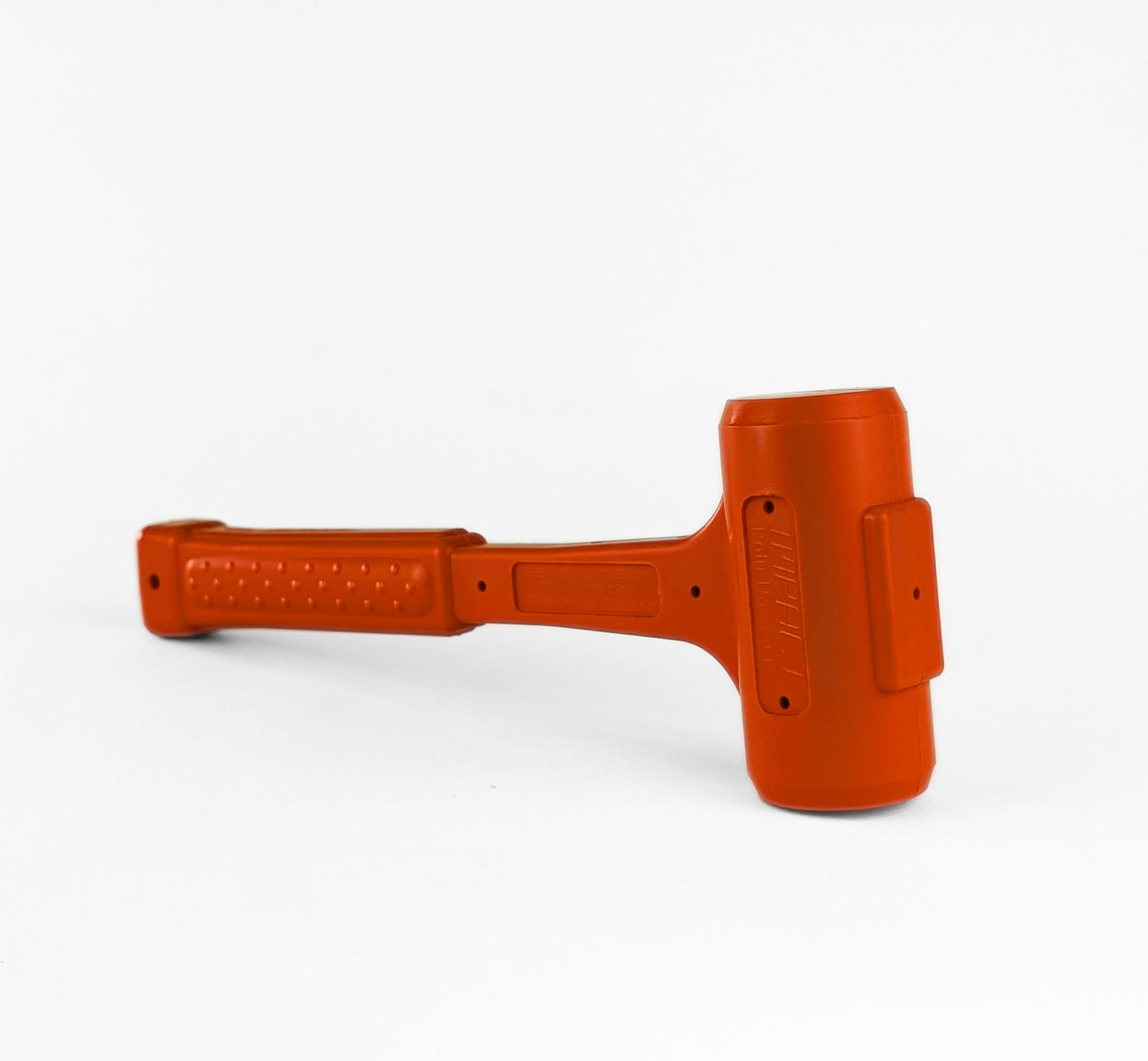 Professional Grade Handheld Hammer - Orange 20oz Polyurethane Dead Blow Hammer