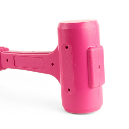 Professional Grade Handheld Hammer - Pink 20oz Polyurethane Dead Blow Hammer