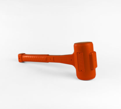 Professional Grade Handheld Hammer - Orange 52oz Polyurethane Dead Blow Hammer