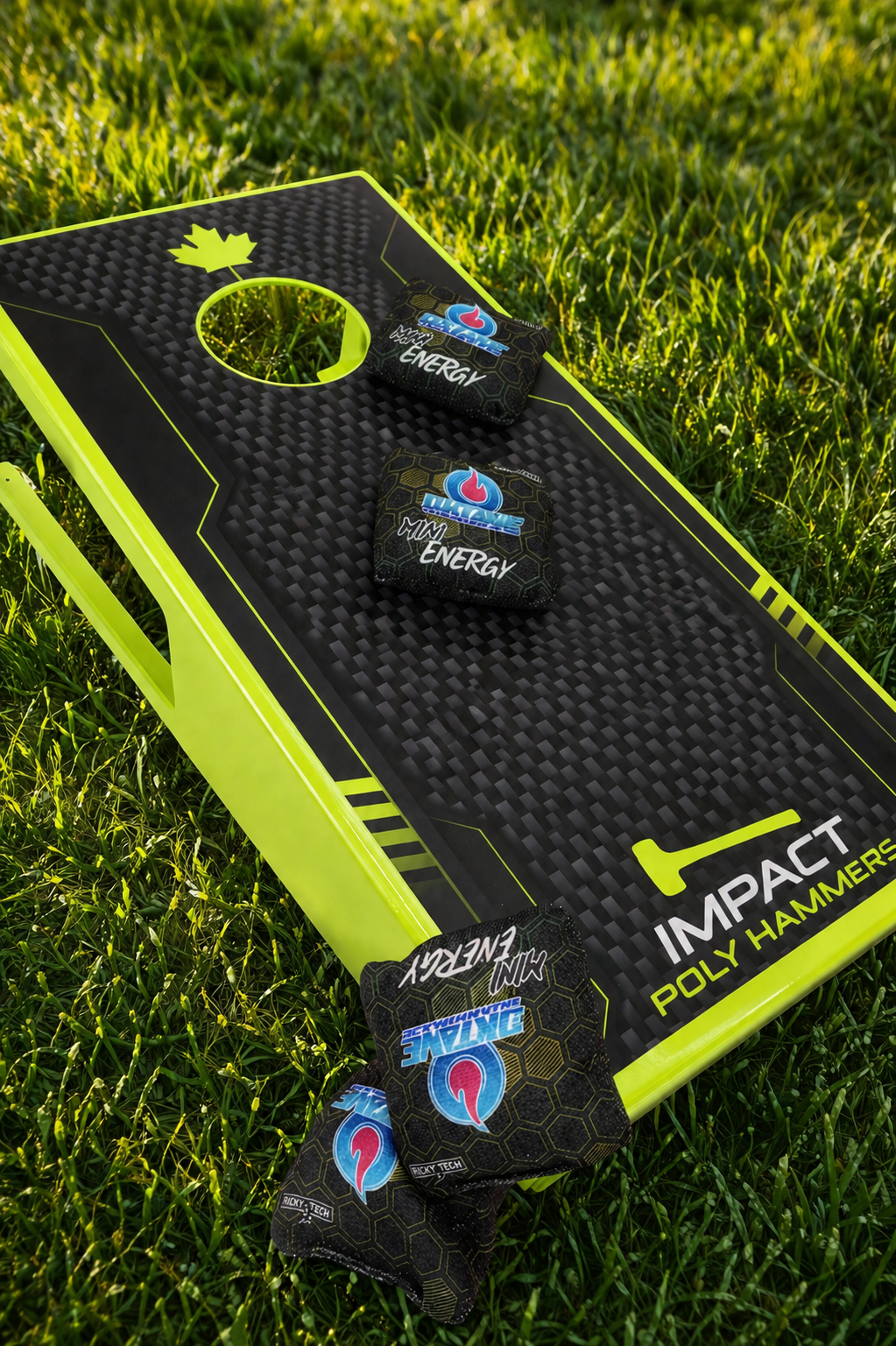 Cornhole mini boards
