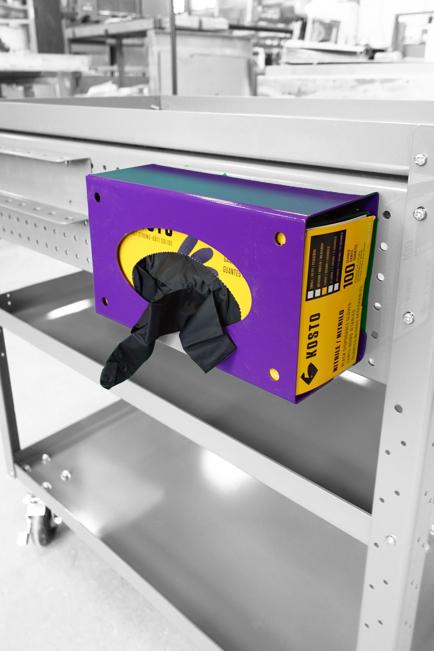 Glove box holder